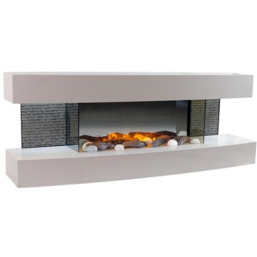 Cheminée électrique design
