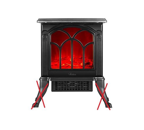 Cheminée électrique portable